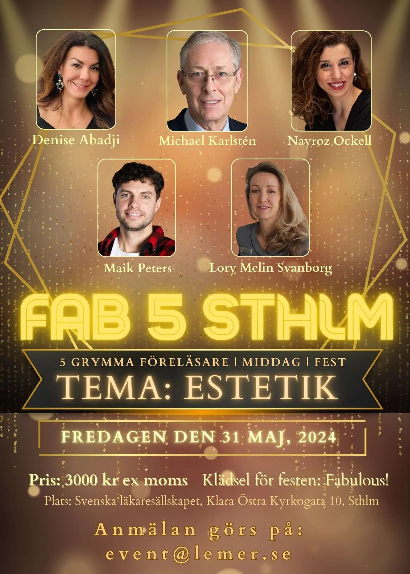 Program för utbildningsdagen FAB5