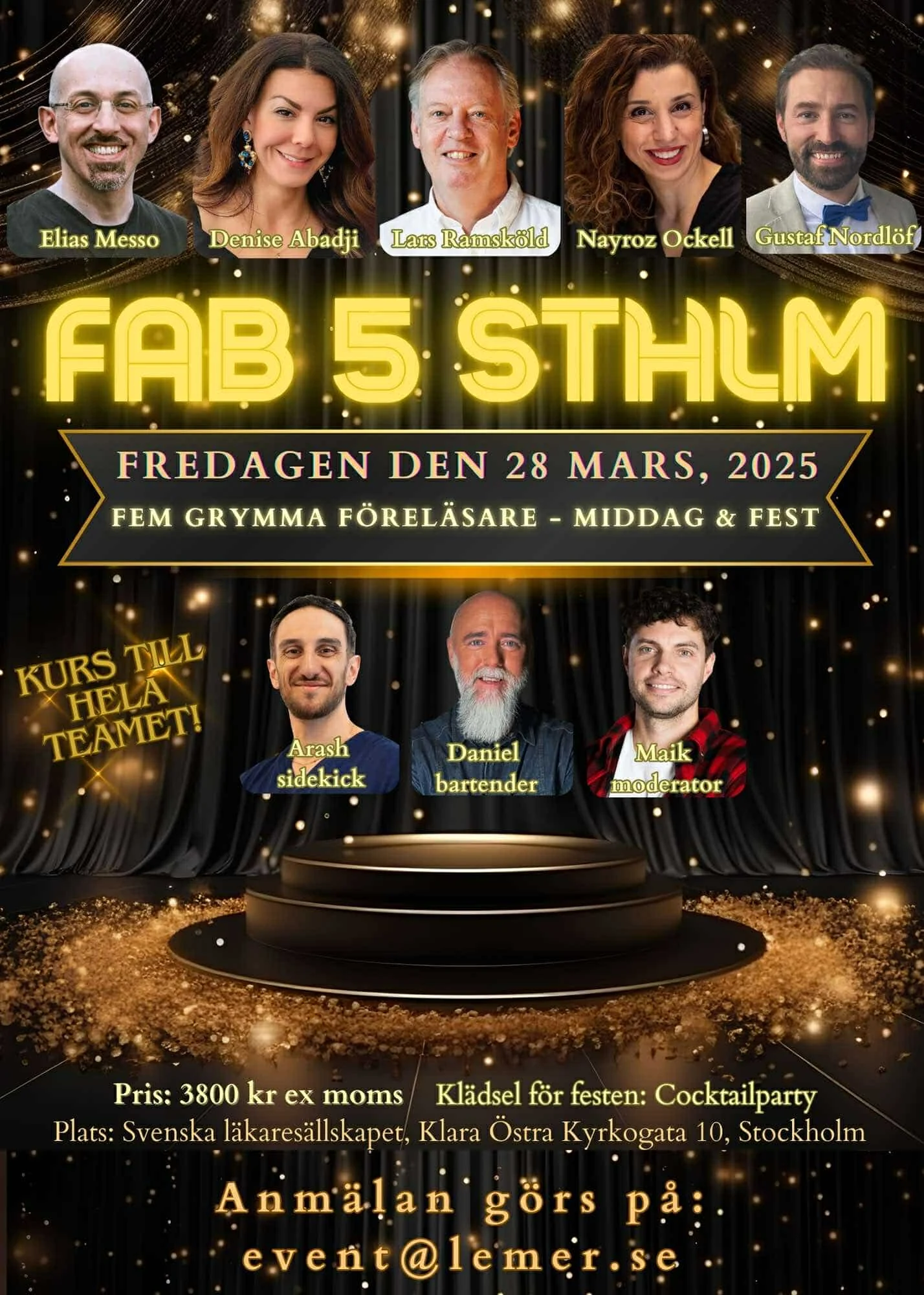 Program för utbildningsdagen FAB5
